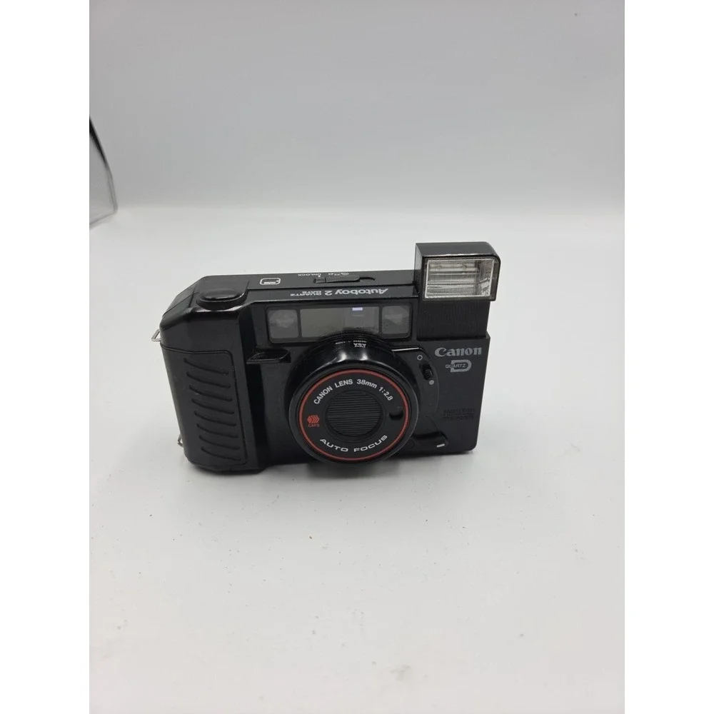 Canon Sure Shot AF35M II Autoboy 2 35mm Film Camera 38mm f/2.8 Tested READ